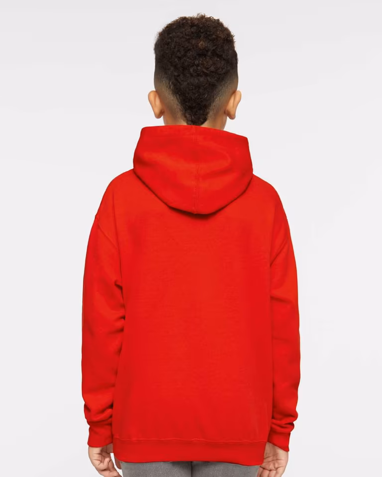 Youth Hoodie Sweatshirt — Red