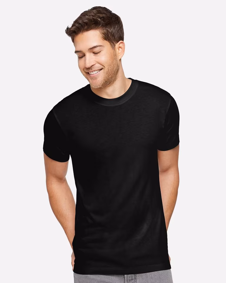Unisex Bamboo Tee — Black