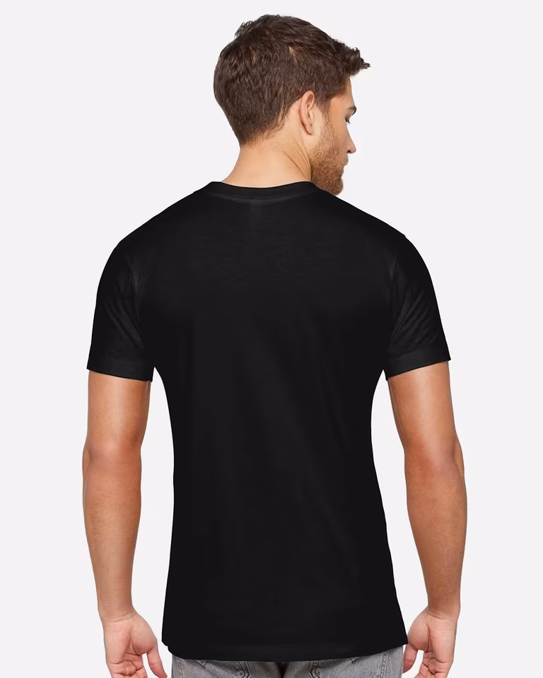 Unisex Bamboo Tee — Black