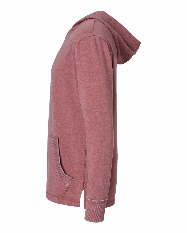 Unisex Vintage Wash Hoodie Sweatshirt — Washed Rouge
