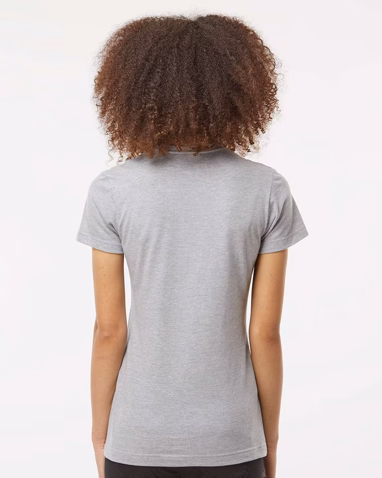 Women's Fine Jersey Classic Fit T-Shirt — Heather Grey