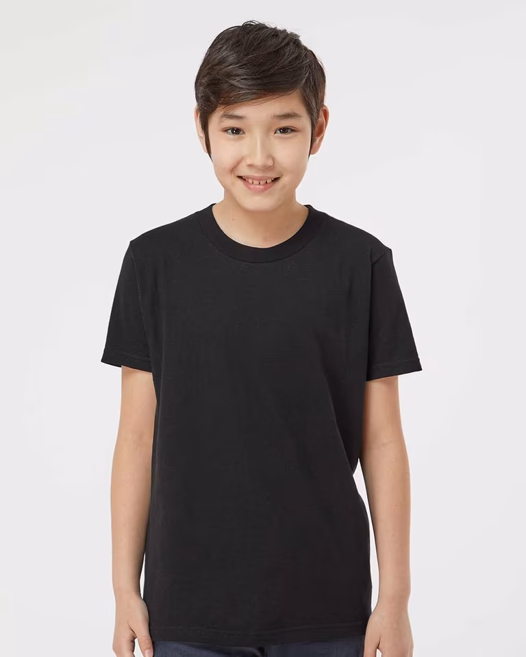 Youth Fine Jersey T-Shirt — Black