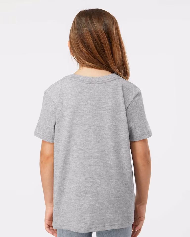 Youth Fine Jersey T-Shirt — Heather Grey