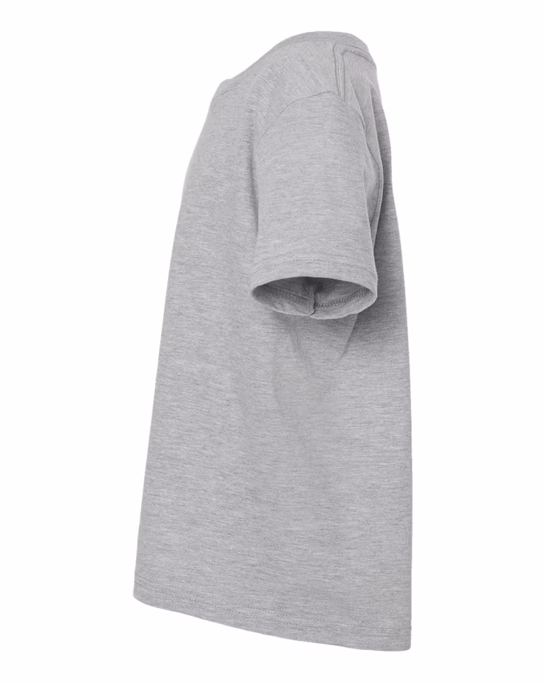 Youth Fine Jersey T-Shirt — Heather Grey