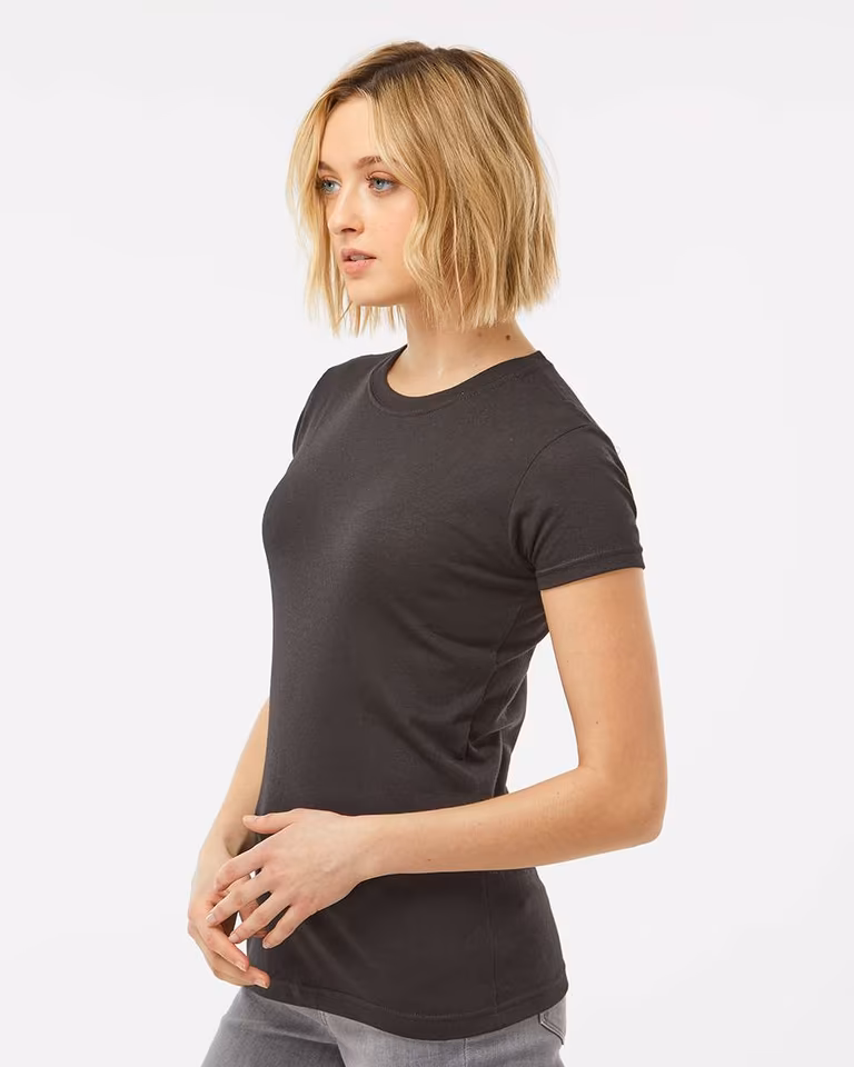 Women's Poly-Rich T-Shirt — Black
