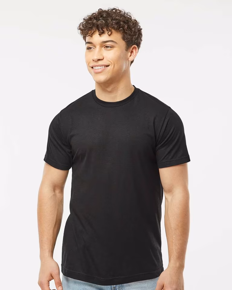 Unisex Poly-Rich T-Shirt — Black