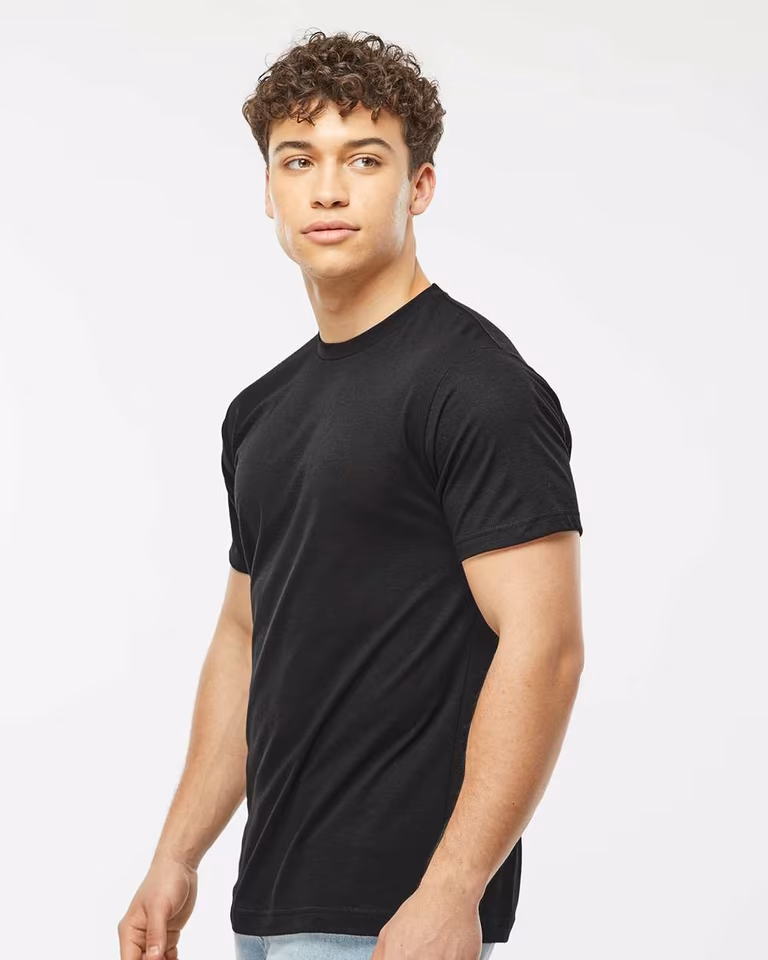 Unisex Poly-Rich T-Shirt — Black