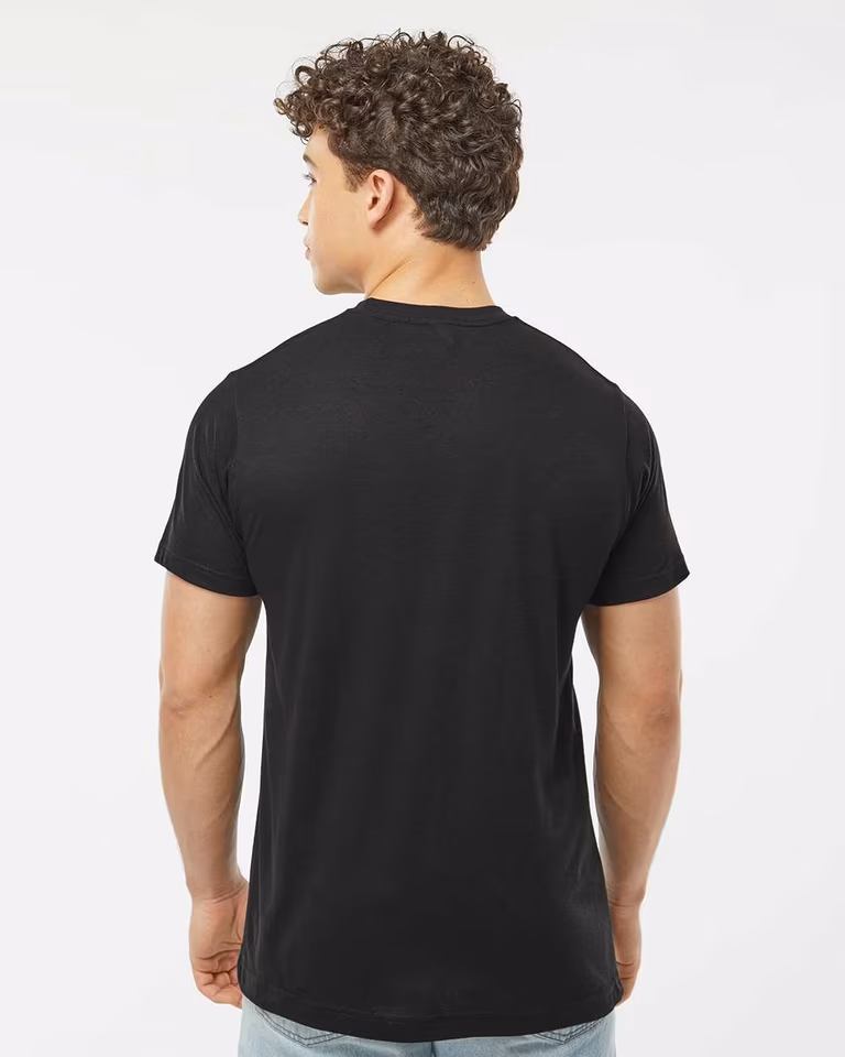 Unisex Poly-Rich T-Shirt — Black
