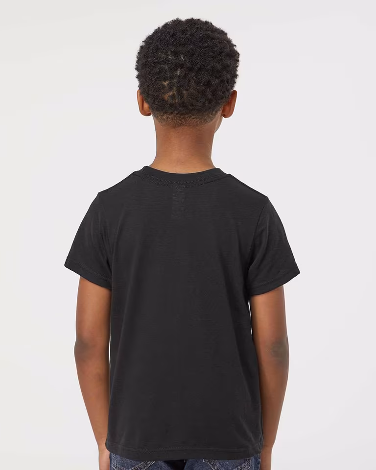 Youth Poly-Rich T-Shirt — Black