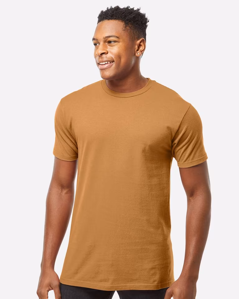 Unisex Heavyweight Jersey T-Shirt — Camel