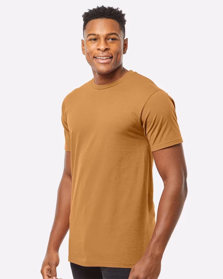 Unisex Heavyweight Jersey T-Shirt — Camel