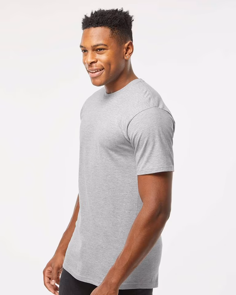 Unisex Heavyweight Jersey T-Shirt — Heather Grey