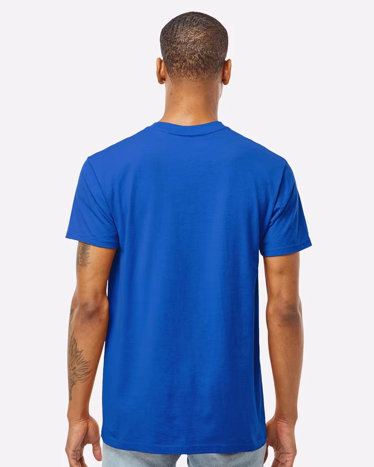Unisex Heavyweight Jersey Pocket T-Shirt — Royal