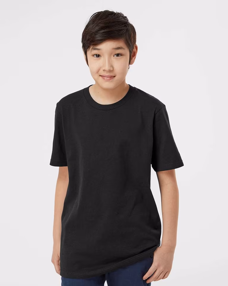 Youth Heavyweight Jersey T-Shirt — Black