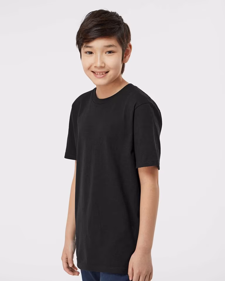 Youth Heavyweight Jersey T-Shirt — Black