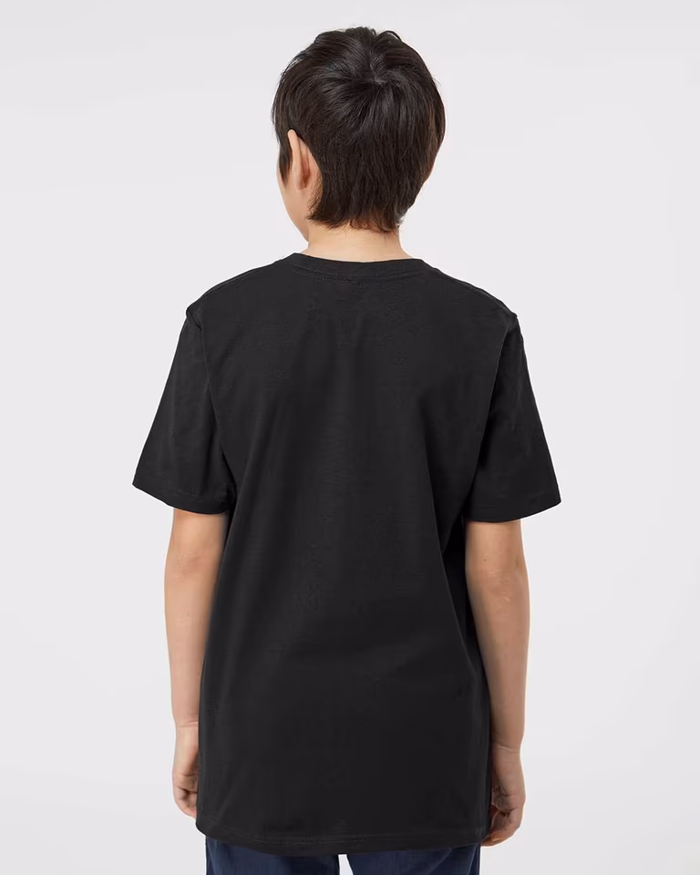 Youth Heavyweight Jersey T-Shirt — Black