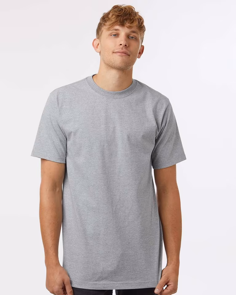Unisex Heavyweight Street T-Shirt — Heather Grey