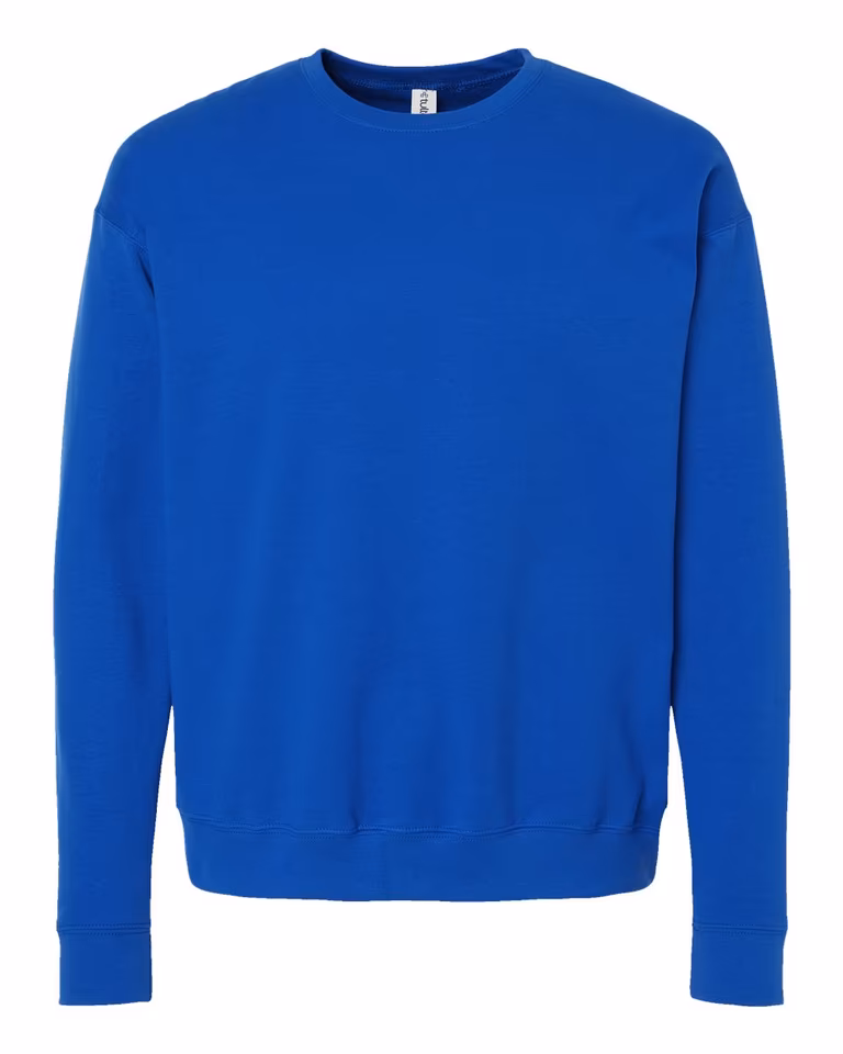 Unisex Fleece Crewneck Sweatshirt — Royal