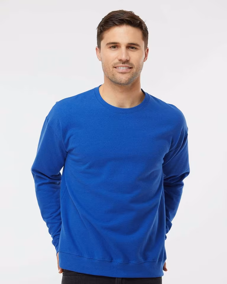 Unisex Fleece Crewneck Sweatshirt — Royal