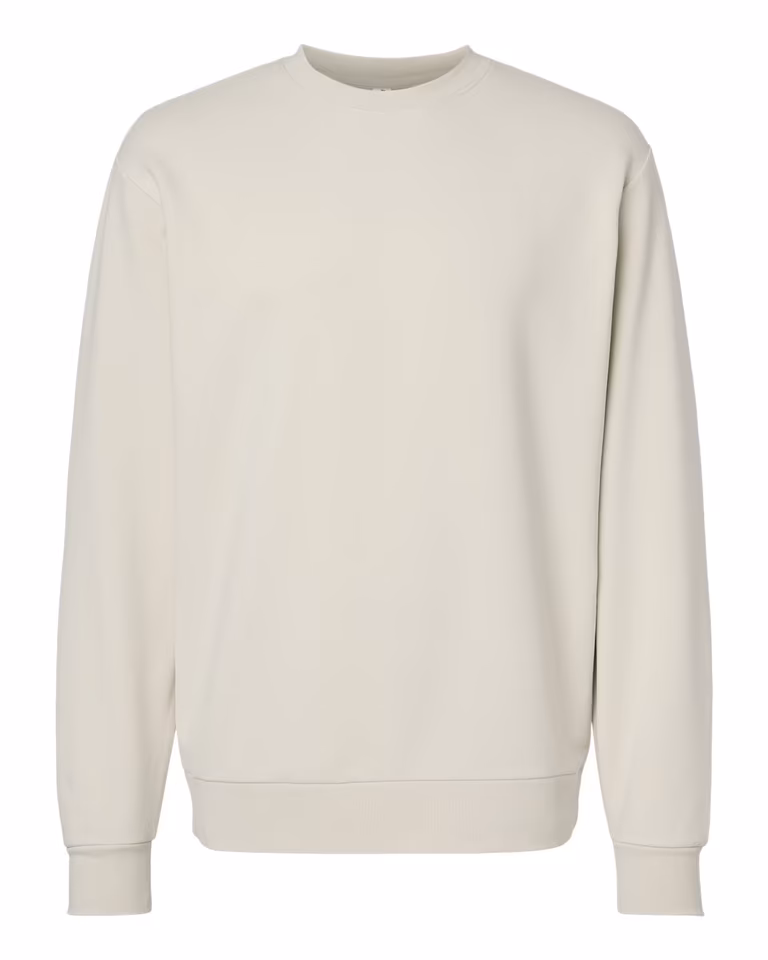 Lux Heavyweight Modal Crewneck Sweatshirt — Ivory
