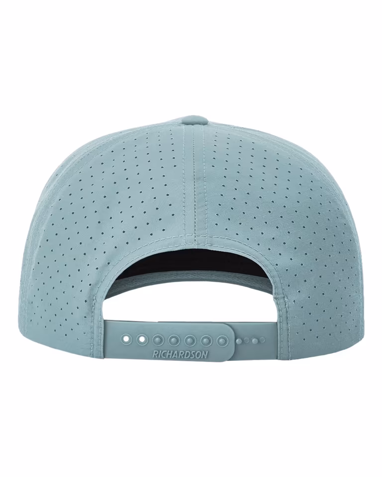 Laser Perf Performance Rope Cap — Smoke Blue/ Grey-White