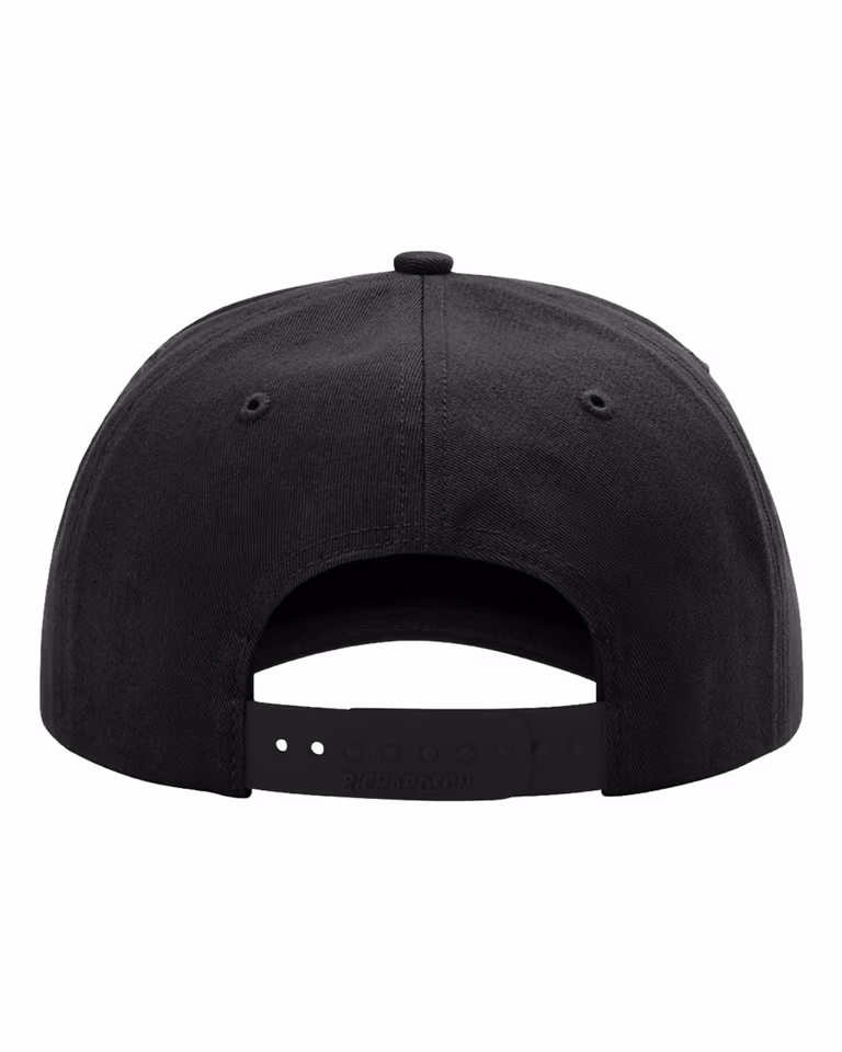 Five-Panel Gramps Cap — Black