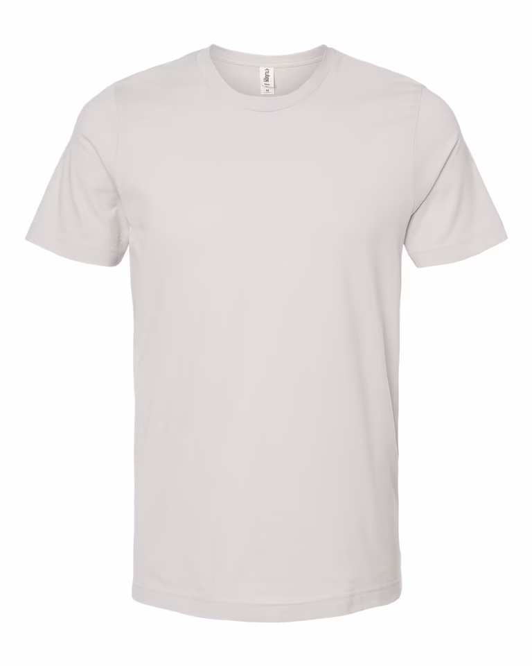 Men's Premium Cotton T-Shirt — Silver