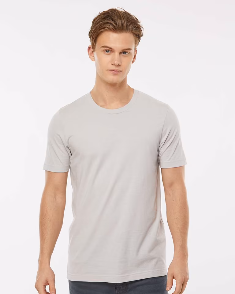 Men's Premium Cotton T-Shirt — Silver