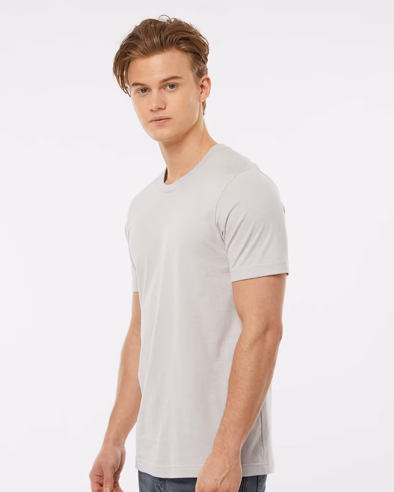 Men's Premium Cotton T-Shirt — Silver