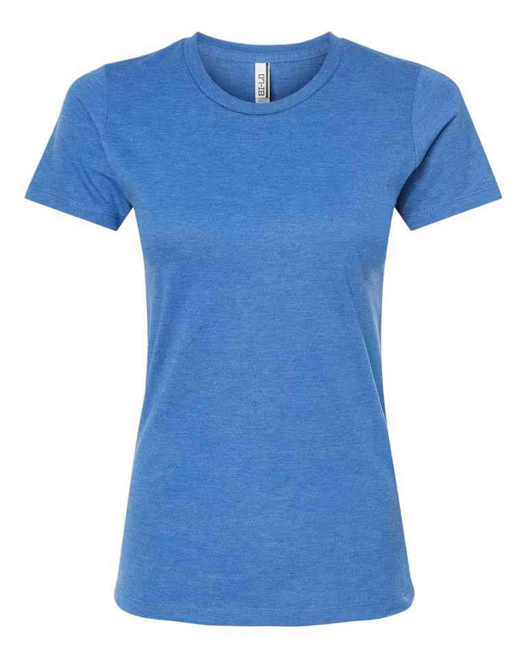 Women's Premium Cotton Blend T-Shirt — Royal Heather
