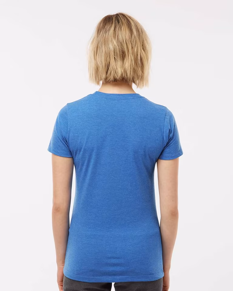 Women's Premium Cotton Blend T-Shirt — Royal Heather