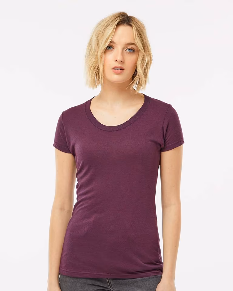 Women's Tri-Blend T-Shirt — Berry Tri Blend