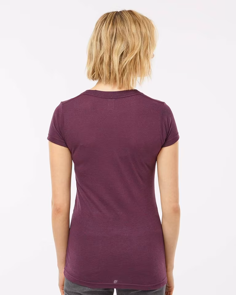 Women's Tri-Blend T-Shirt — Berry Tri Blend