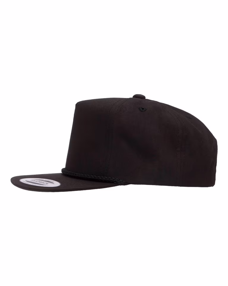 Classic Poplin Golf Cap — Black