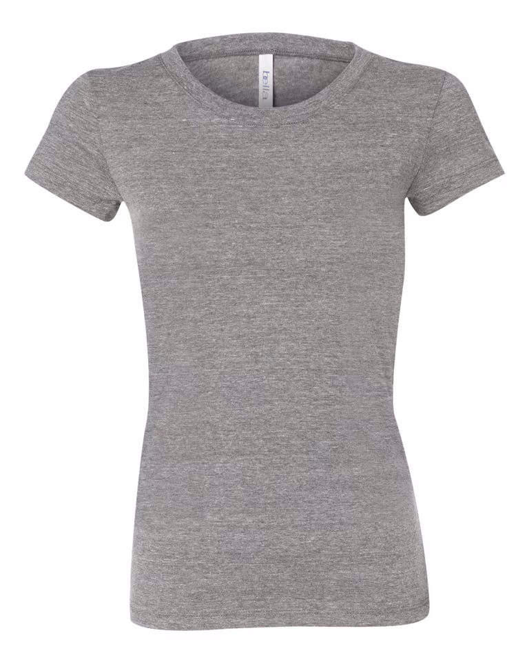Women's Triblend Tee — Grey Triblend