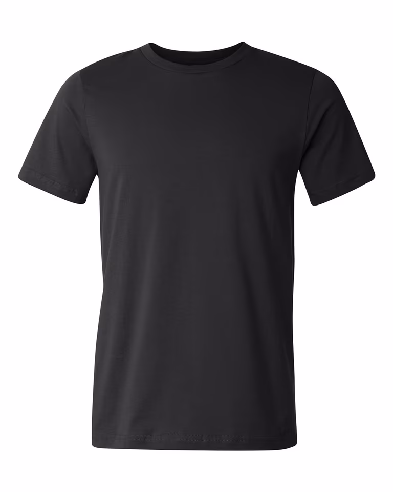 Unisex USA-Made Jersey Tee — Black