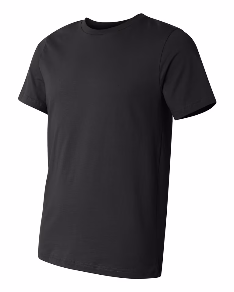 Unisex USA-Made Jersey Tee — Black