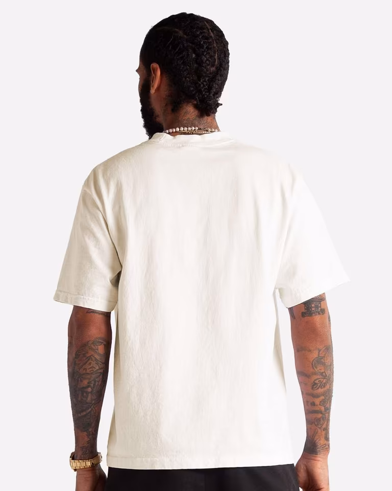 Unisex Max Heavyweight Cropped Tee — Off White
