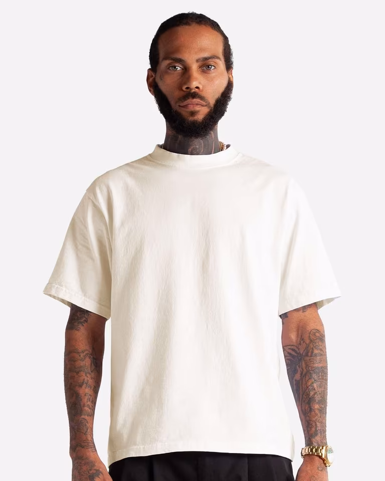 Unisex Max Heavyweight Cropped Tee — Off White