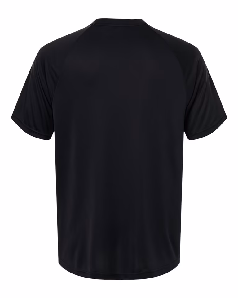 Men's Zone Performance Henley — Black