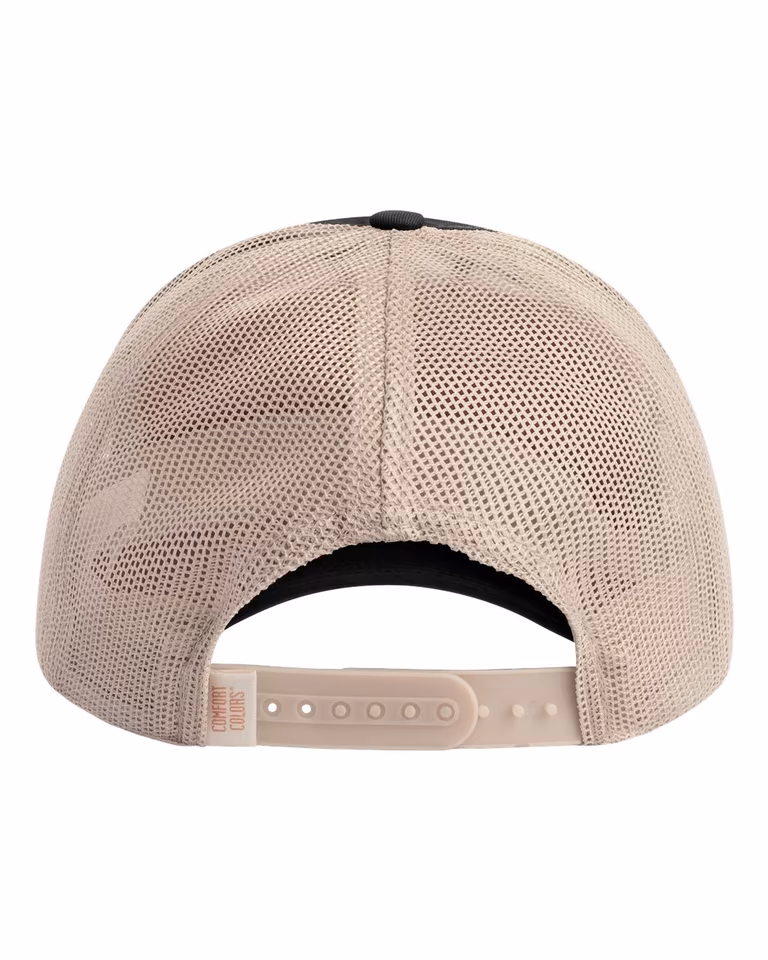 Sunwashed Trucker Cap — Black