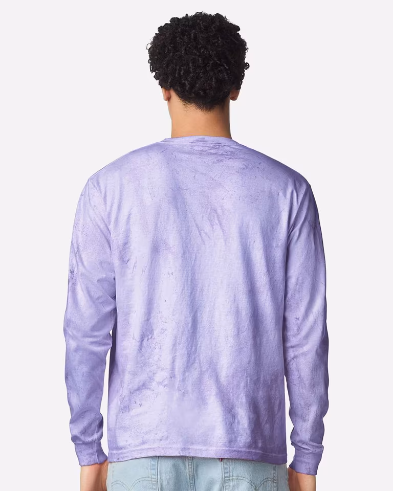 Unisex Colorblast™ Long Sleeve T-Shirt — Amethyst