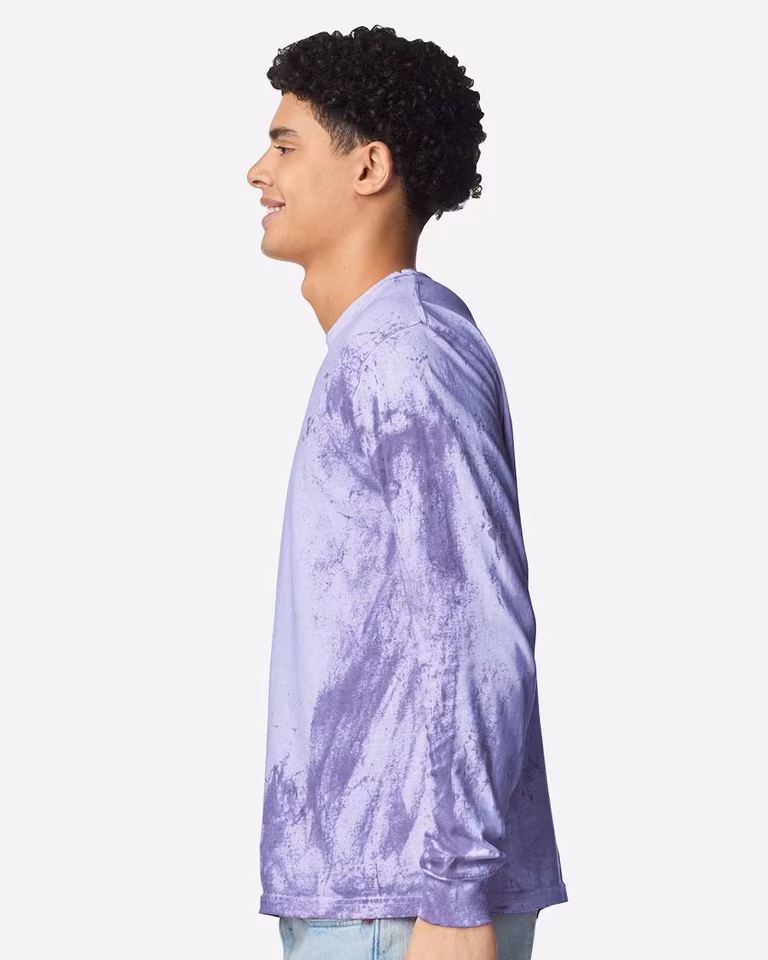 Unisex Colorblast™ Long Sleeve T-Shirt — Amethyst