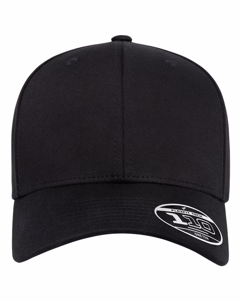 Cotton Blend Adjustable Cap — Black