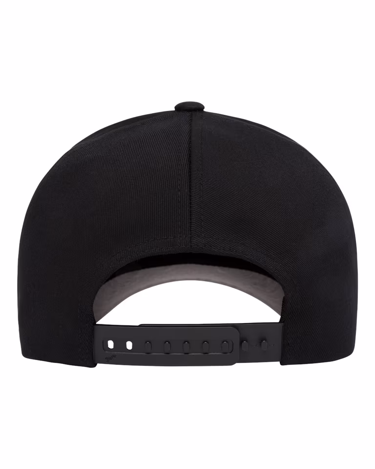 Cotton Blend Adjustable Cap — Black