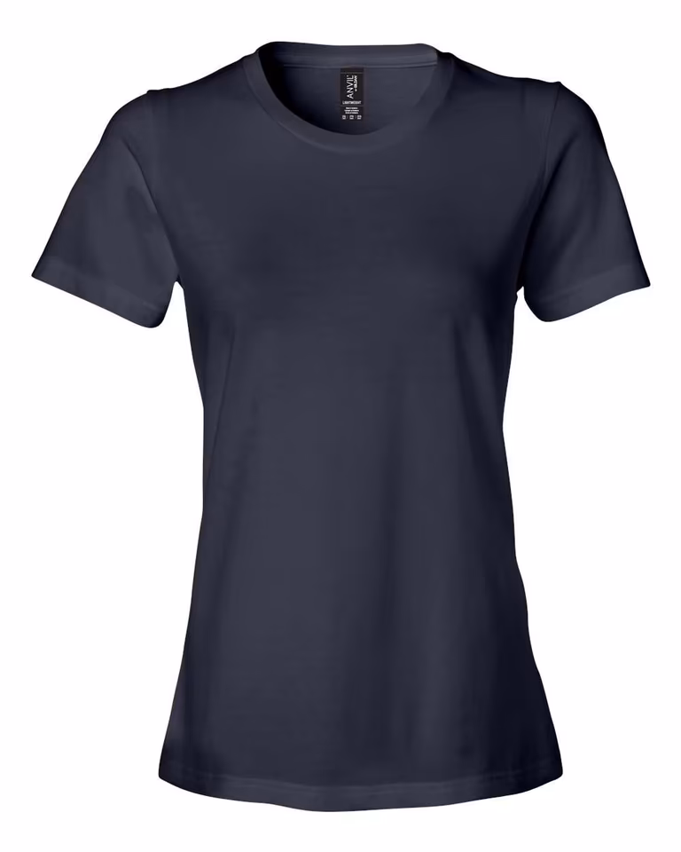 Women's Softstyle® Lightweight T-Shirt — Navy