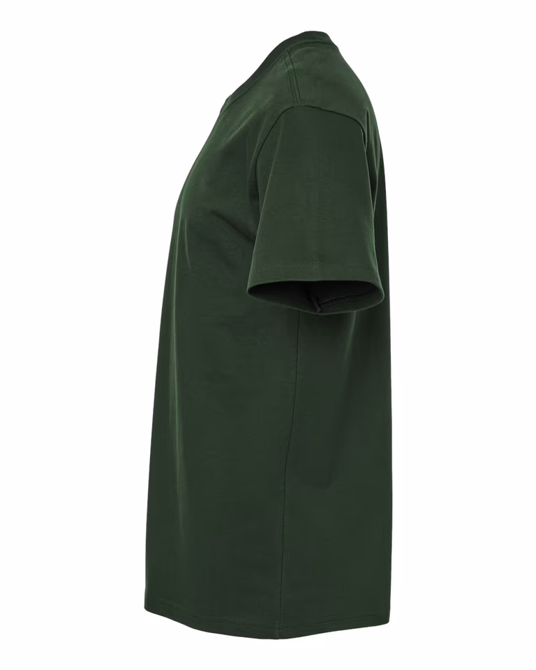 Unisex Hammer Maxweight T-Shirt in Forest Green — directside