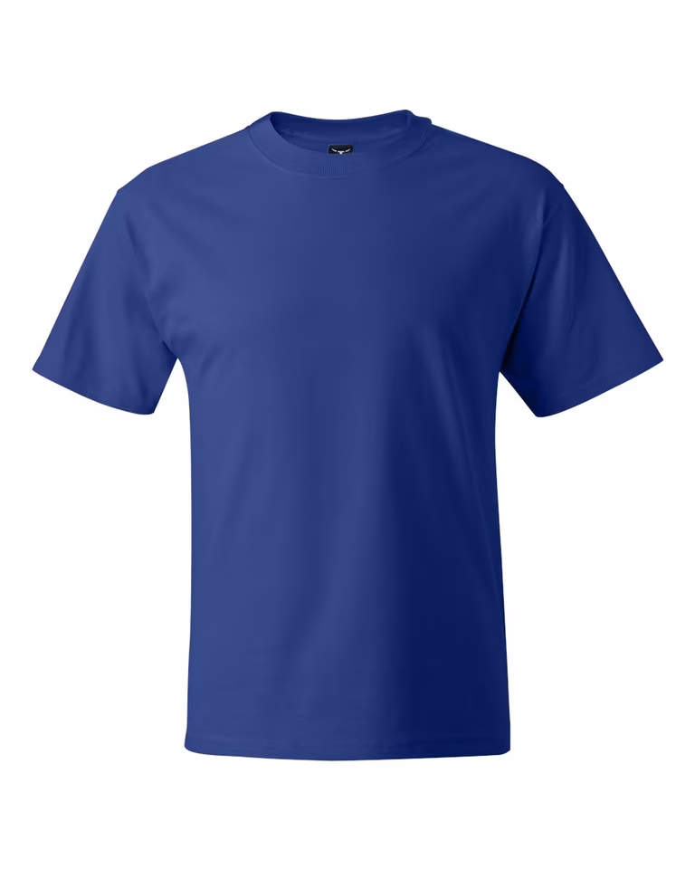 Men's Tall Beefy-T in Deep Royal — front