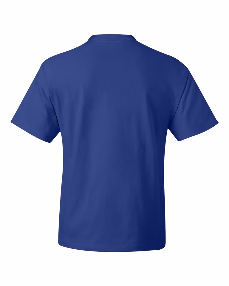 Men's Tall Beefy-T in Deep Royal — back