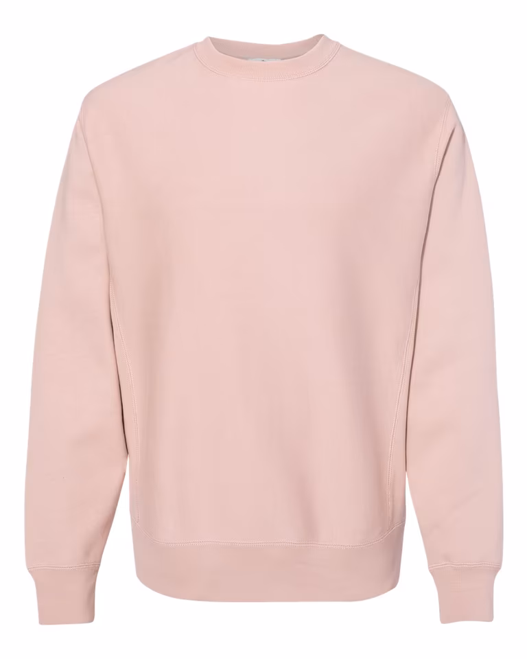 Unisex Legend - Premium Heavyweight Cross-Grain Sweatshirt in Dusty Pink — front